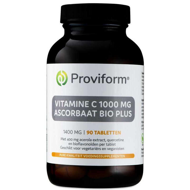 Proviform Vitamine C1000 ascorbaat bio plus 90tb