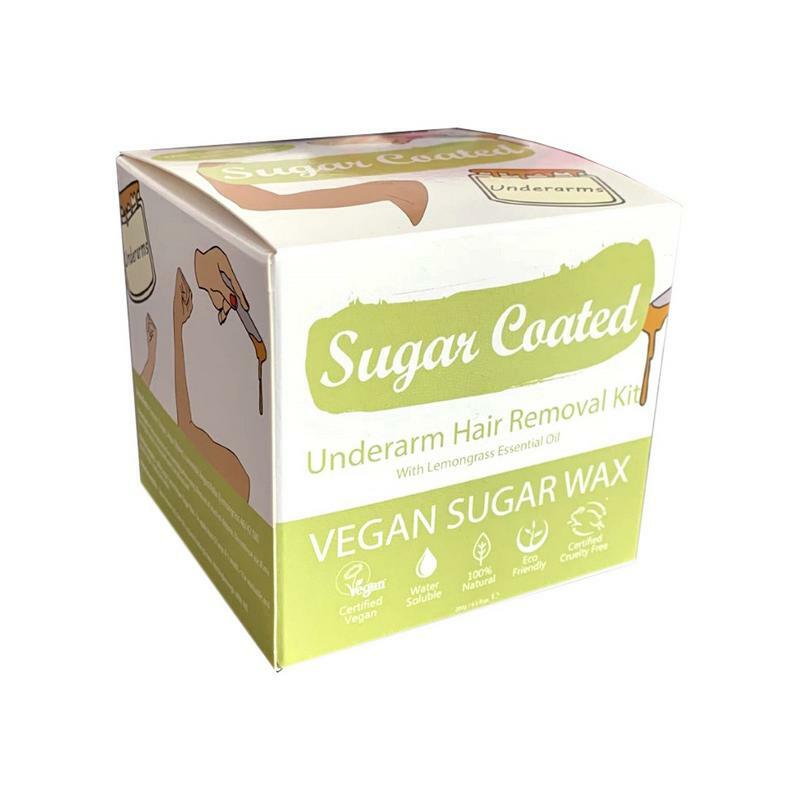 Sugar Coated Sugar Coated Underarm Hair Removal Kit 200g