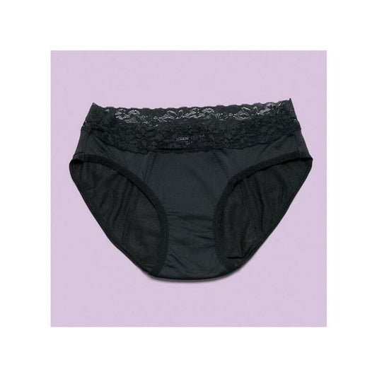 Cheeky Wipes Menstruatie ondergoed Feeling Pretty zwart 34/36 1st