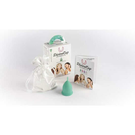 Divinecup Menstruatiecup mint maat S 1st