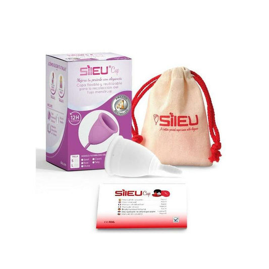 Sileu Menstruatiecup classic transparant- S 1st