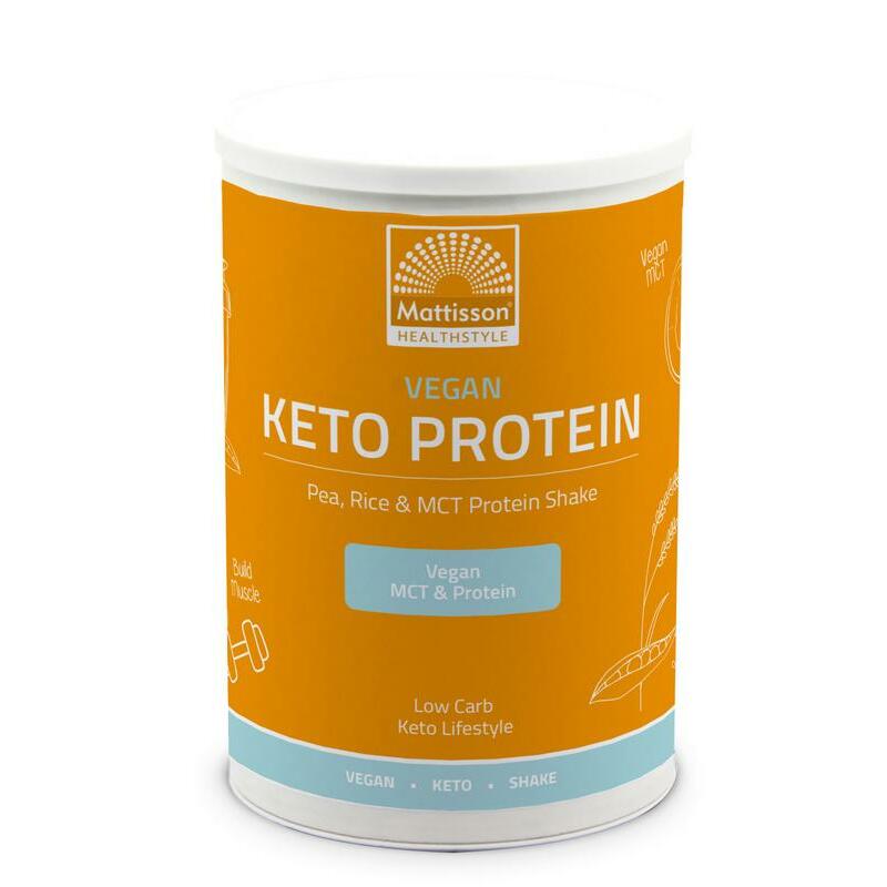 Mattisson Vegan Keto protein shake - pea, rice & MCT 350g