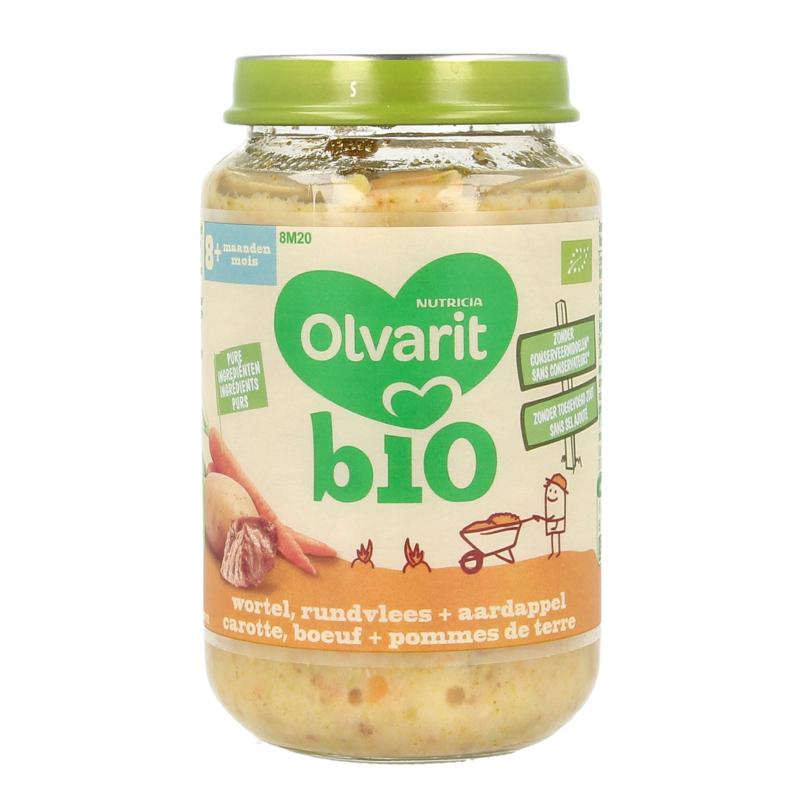 Olvarit Wortel rund aardappel 8M21 bio 200g