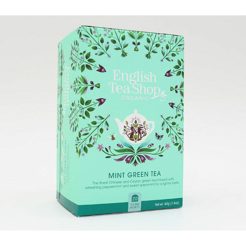 English Tea Shop Mint green tea bio 20bui