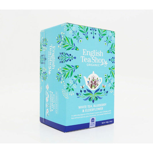 English Tea Shop White tea blueberry & elderflower bio 20bui