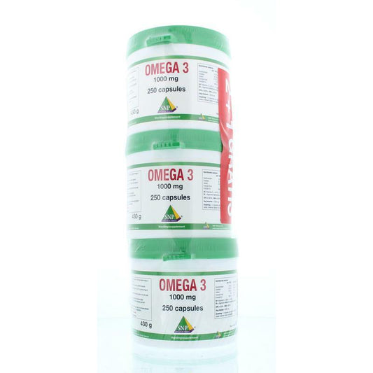 SNP Omega 3 1000 mg aktie 2 + 1 750ca