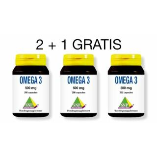 SNP Omega 3 500 mg aktie 2 + 1 600ca