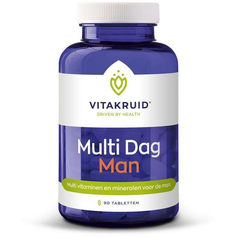 Vitakruid Multi dag man 90tb