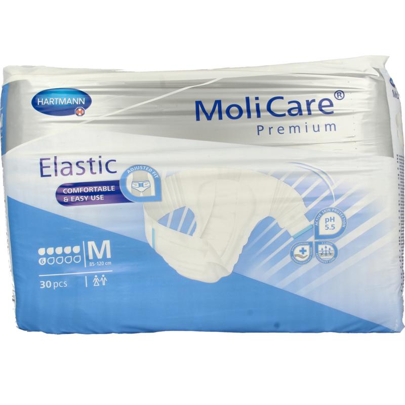 Molicare Premium elastic plus M 6 druppels 30st