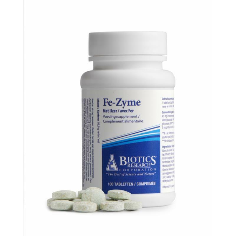 Biotics FE Zyme 25 mg 100tb