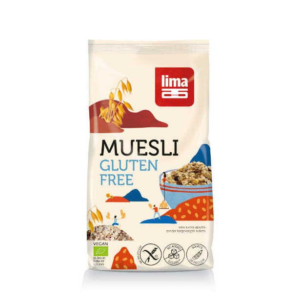 Lima Muesli glutenvrij bio 650g