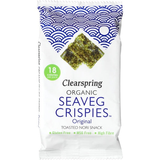 Clearspring Seaveg crispies original bio 4g