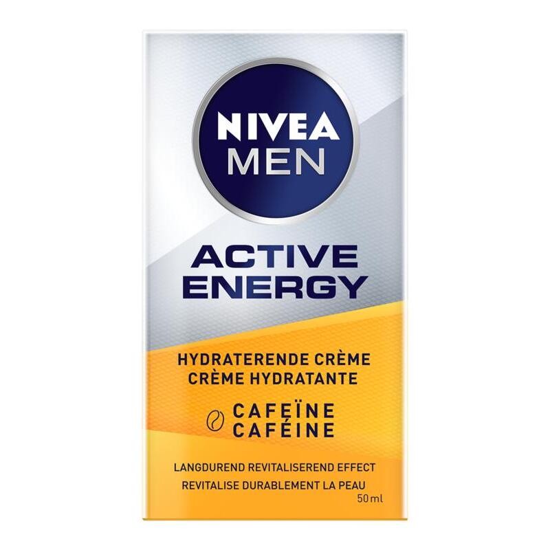 Nivea Men active energy gezichtscreme 50ml