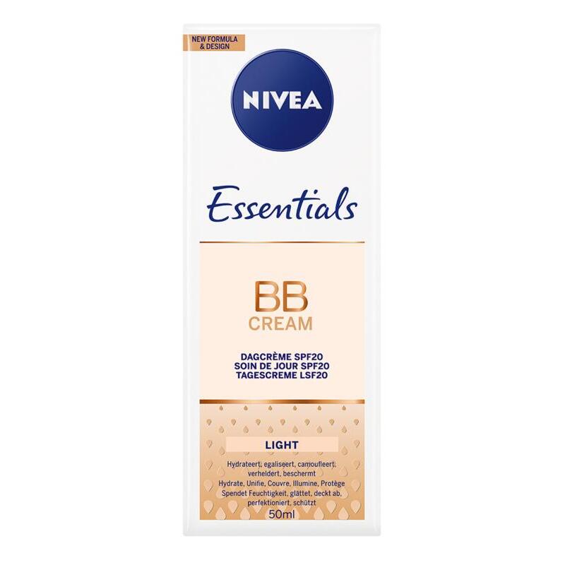 Nivea Essentials BB cream light SPF15 50ml
