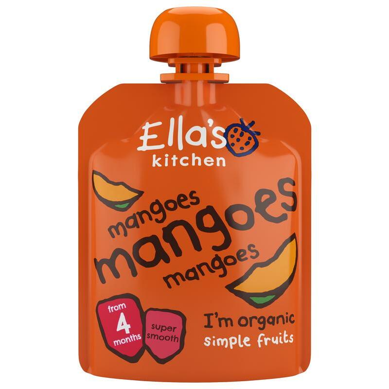 Ella's Kitchen Mango knijpzakje 4+ maanden bio 70g