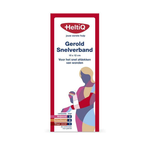 Heltiq Snelverband gerold nr. 3 10 x 12 1st