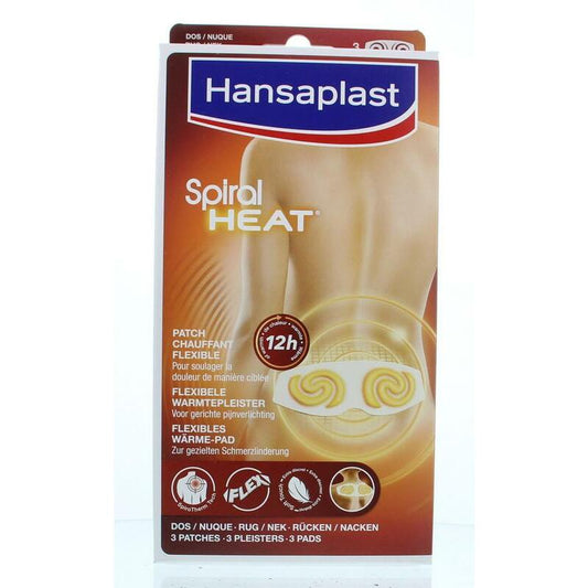 Hansaplast Spiral heat nek/rug 3st