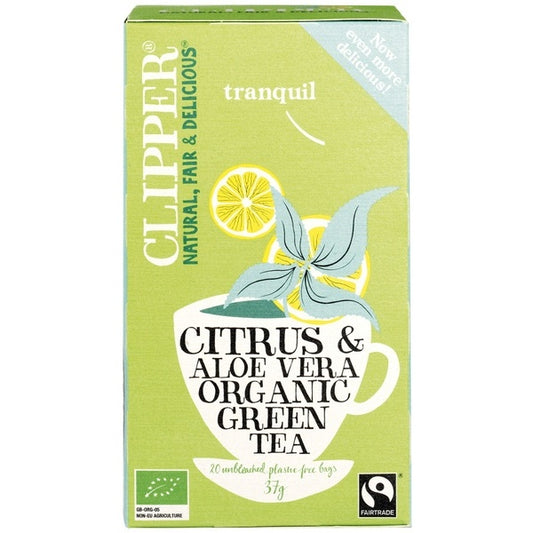 Clipper Green citrus aloe bio 20st