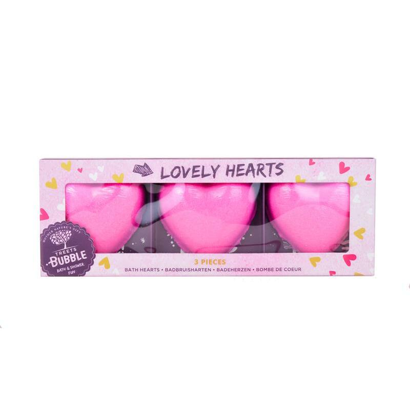 Treets Geschenkverpakking bruisbal hearts 1set