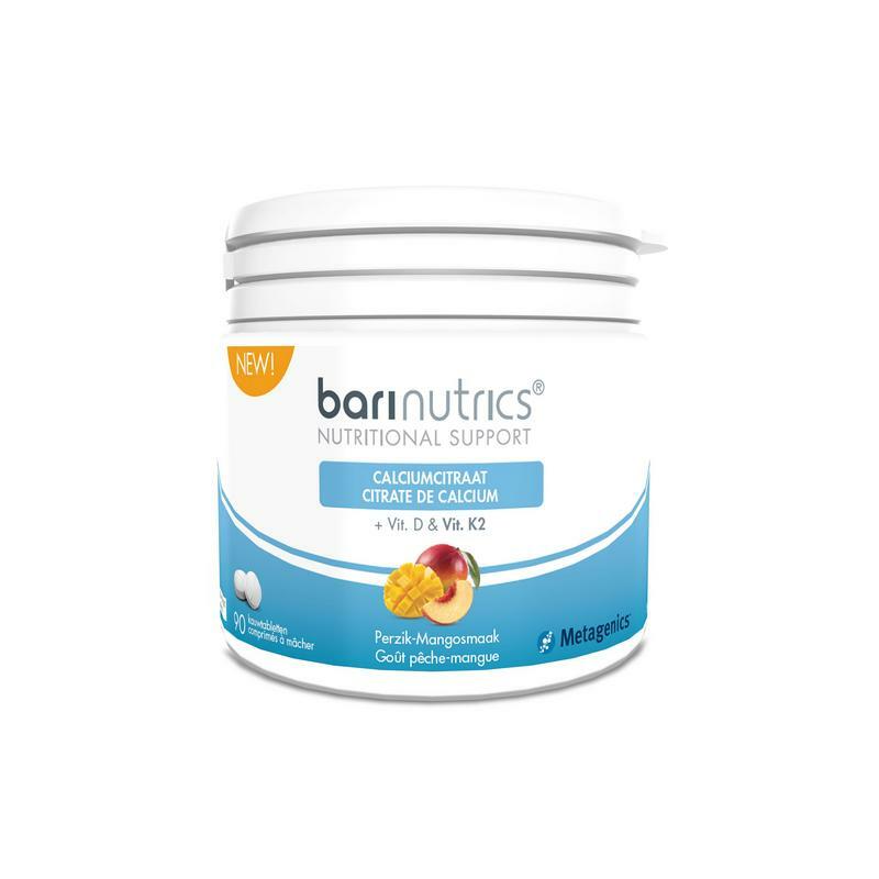 Barinutrics Calciumcitraat perzik-mango 90kt
