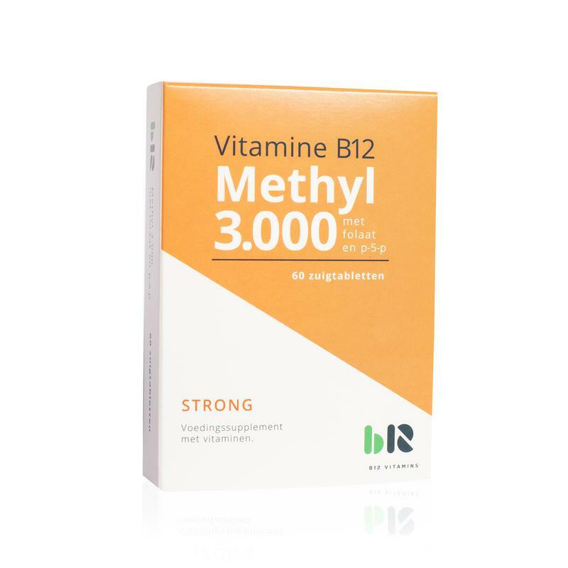 B12 Vitamins Methyl 3000 met folaat 60zt