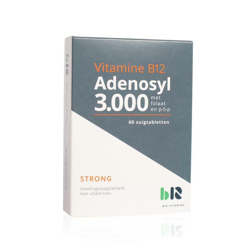 B12 Vitamins Adenosyl 3000 met folaat 60zt