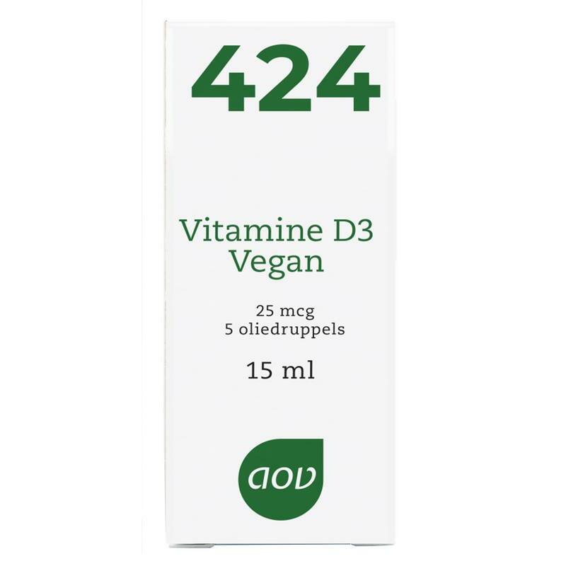 AOV 424 Vitamine D3 25 mcg vegan 15ml