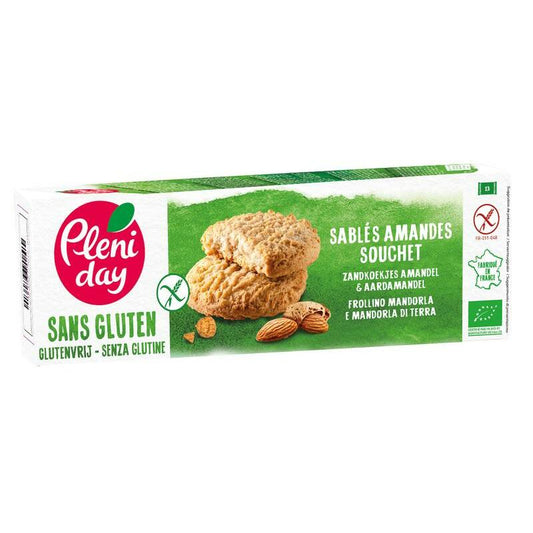 Pleniday Zandkoekjes amandel & aardamandel glutenvrij bio 150g