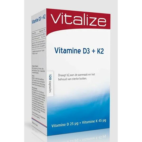 Vitalize Vitamine D3 & K2 120ca