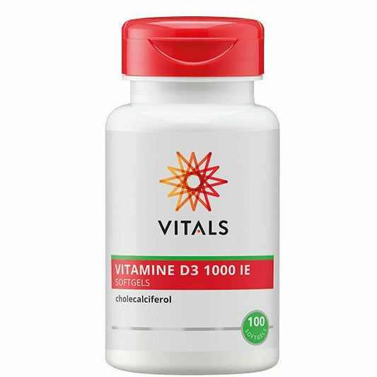 Vitals Vitamine D3 1000IE 100sft