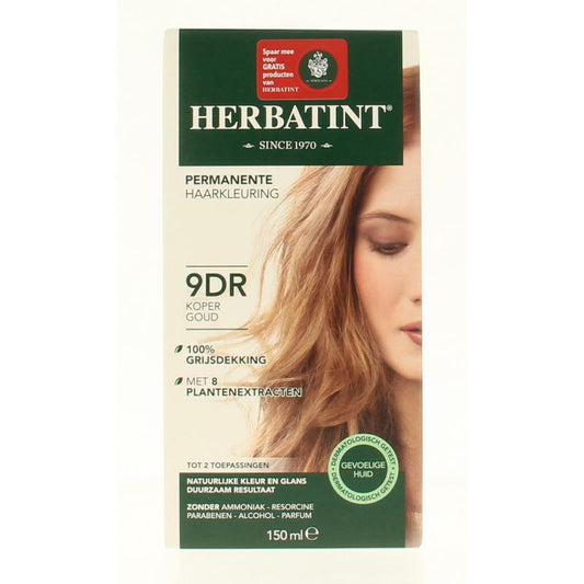 Herbatint 9DR Copperish gold 150ml