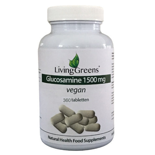 Livinggreens Glucosamine 1500 vegan 360tb