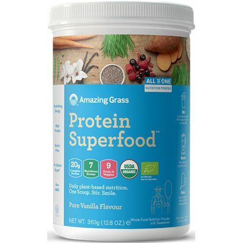 Amazing Grass Protein superfood pure vanille bio 363g