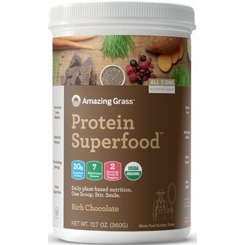 Amazing Grass Protein superfood rich chocolate 360g