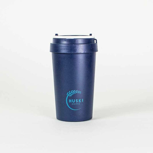 Huski Home Rice husk travel cup midnight 400ml