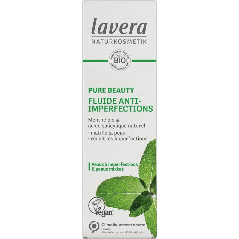 Lavera Pure Beauty porienverfijnende fluide bio FR-DE 50ml