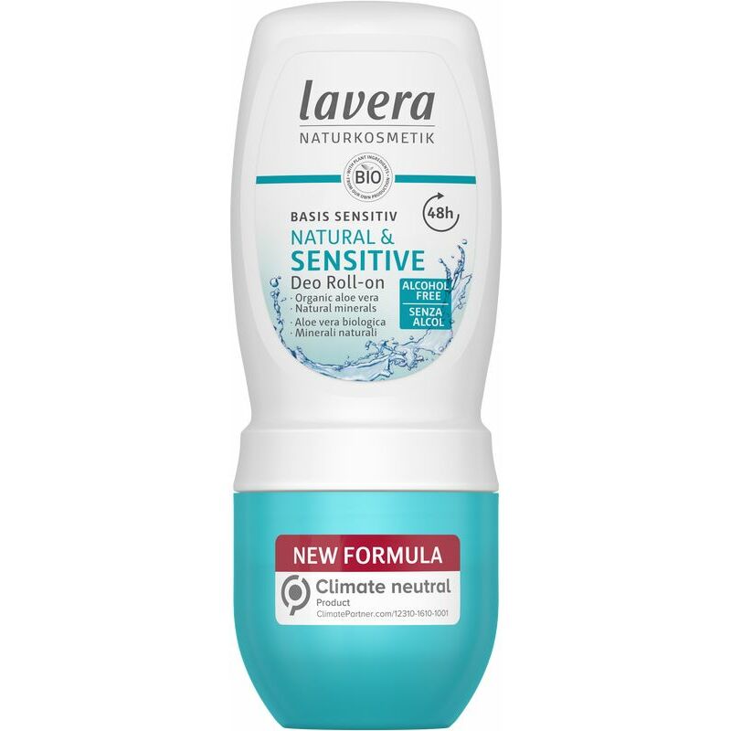 Lavera Deodorant roll-on basis sensitiv bio EN-IT 50ml