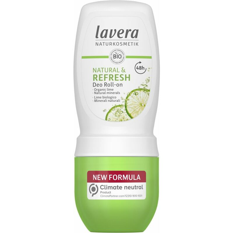 Lavera Deodorant roll-on natural & refresh EN-IT 50ml
