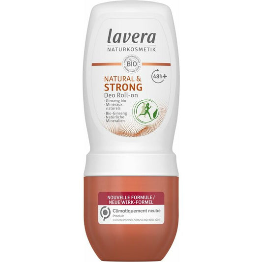 Lavera Deodorant roll-on natural & strong bio FR-DE 50ml