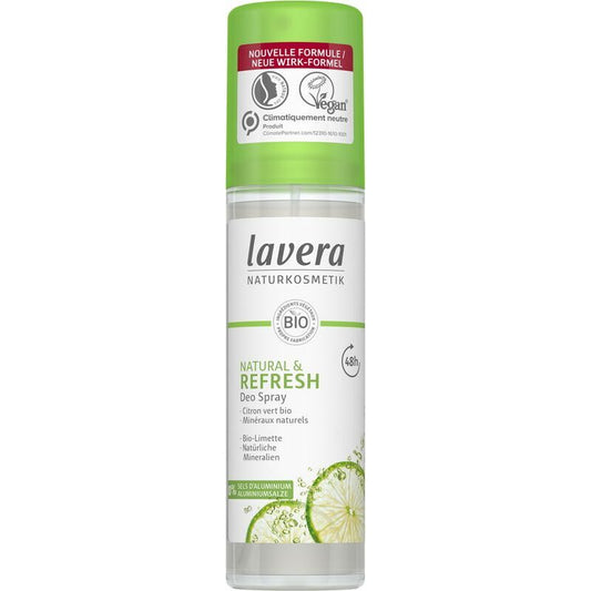 Lavera Deodorant spray natural & refresh bio FR-DE 75ml