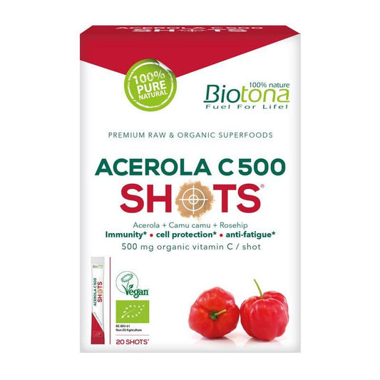 Biotona Acerola C 500 shots 2.2 gram bio 20st