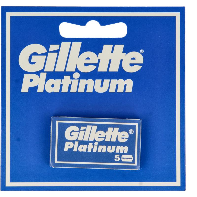 Gillette Platinum scheermesjes 5st