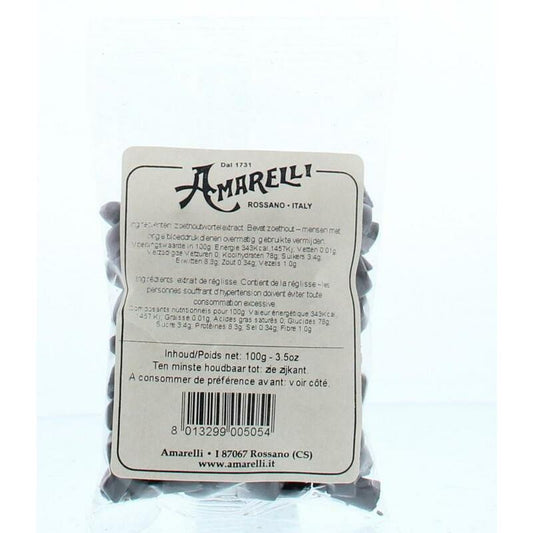 Amarelli Laurierdrop zakje kleine stukjes 100g