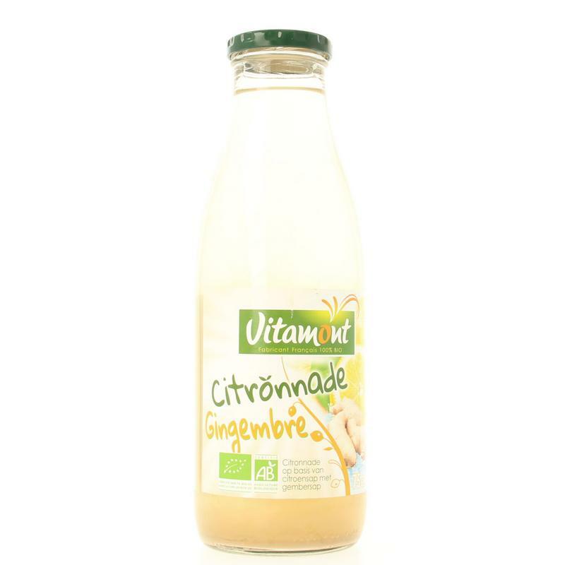 Vitamont Limonade met gembersap bio 750ml