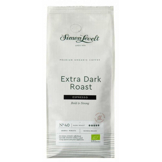 Simon Levelt Espresso extra dark roast bonen 1000g