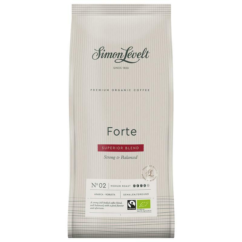 Simon Levelt Forte superior blend gemalen koffie 1000g