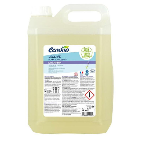 Ecodoo Wasmiddel vloeibaar lavendel bio 5000ml