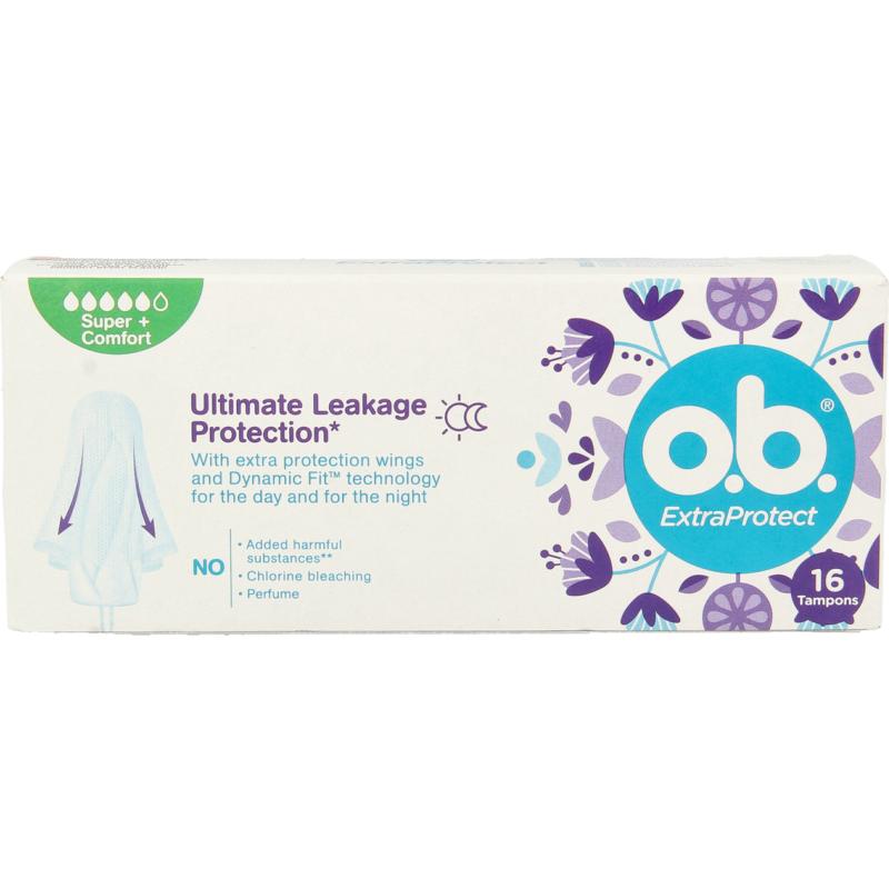 OB Tampons extra protect super plus 16st