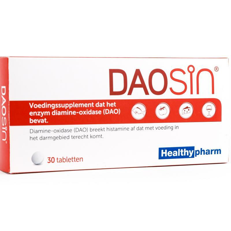 Healthypharm Daosin afbraak histamine 30tb