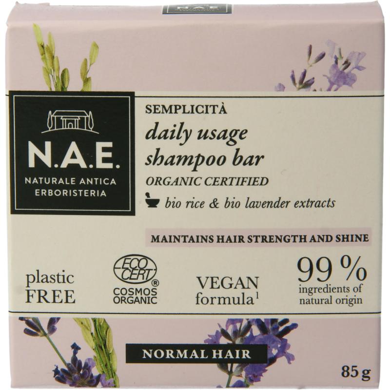 N.A.E. Semplicita shampoo bar normaal haar 85g